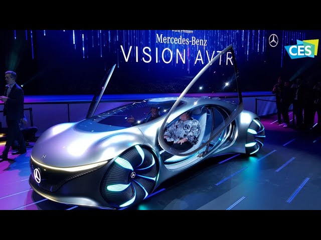 Mercedes Benz Vision AVTR on CES 2020!#amazing#conceptcar#supercarblondie#futuretech