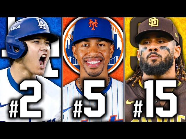 Ranking the TOP 50 Players in MLB for 2025