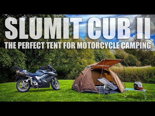 SLUMIT Cub 2 : The Perfect Tent For Motorcycle Camping