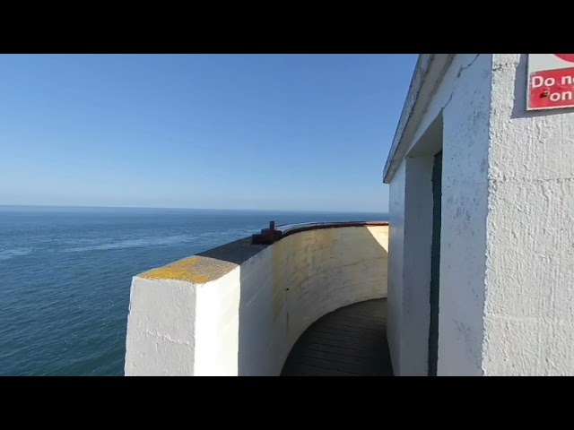 Mull of Galloway from the Foghorn. 3D 180 VR.