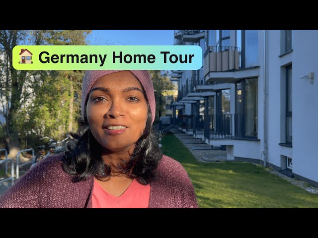 Germany Home Tour - Our first apartment in Berlin - ஜெர்மனி வீடு tour (Tamil with Eng subtitles)