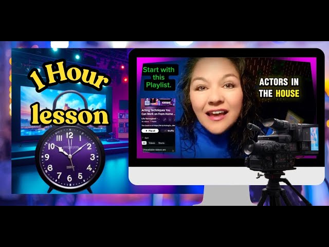 FREE 1 Hour Acting Lesson with MFA Trained Pro #actorlife