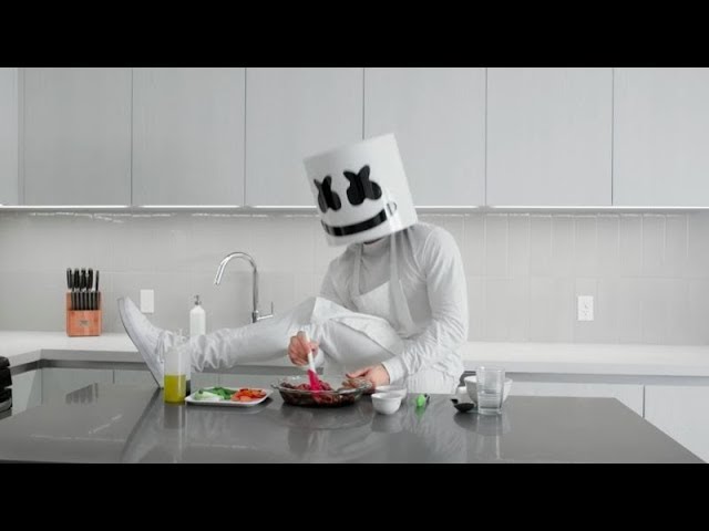 MONSTER BURRITO   Cooking with Marshmello #PewDiePie