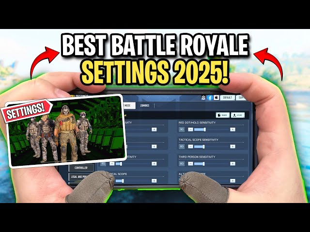 10 BEST Settings For Battle Royale CODM! 💯 | BR Settings COD Mobile (2025)