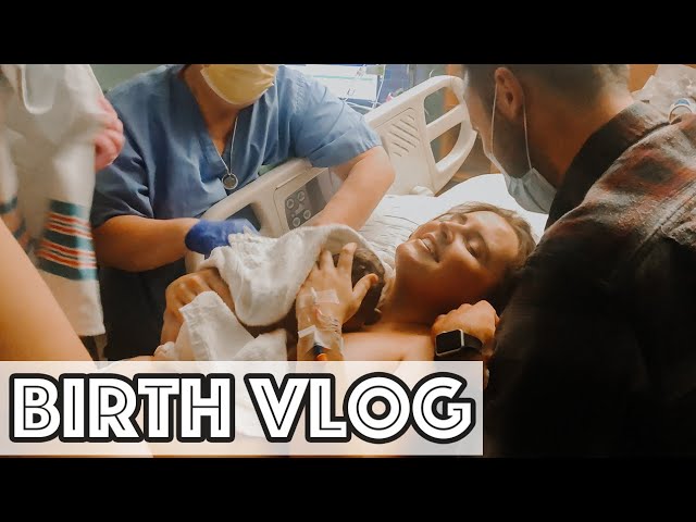 DREAM BIRTH Unmedicated & Natural Labor and Delivery | Birth VLOG