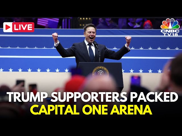 LIVE: Thousands of Trump Supporters Gather at the Capital One Arena Following Inauguration | N18G