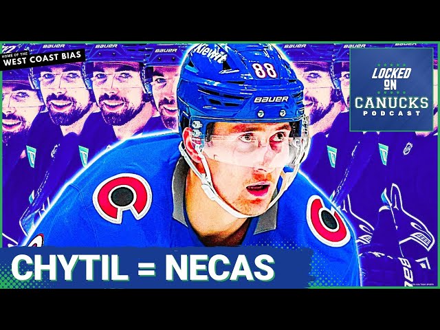 Comparing Chytil to Necas & former Vancouver Canucks