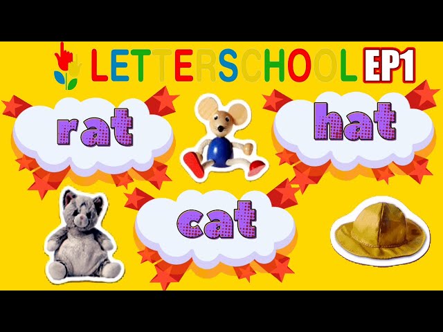 Let's Learn with LetterSchool  EP1 - Phonics & Spelling Words