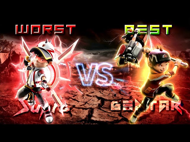 Boboiboy Supra vs Gentar! | Ultimate Battle | Hindi