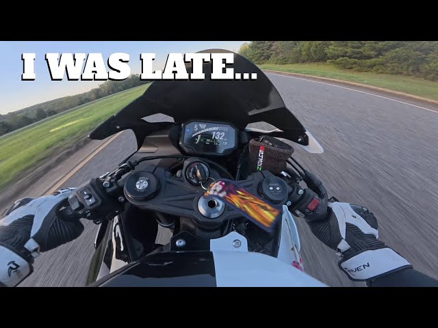 Late For Work | Kawasaki ZX6R | Pure Sound