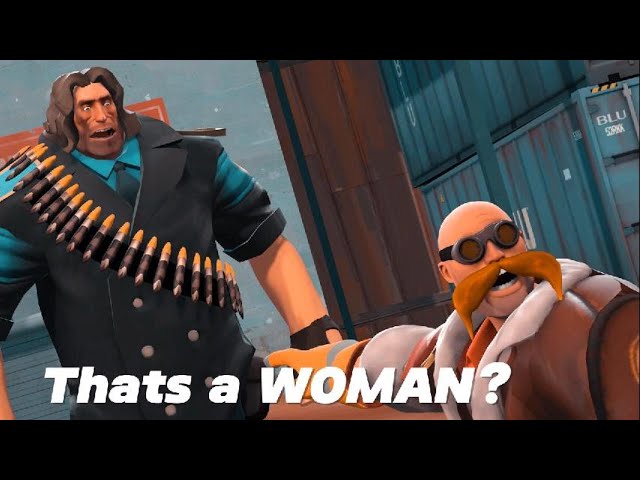 That's a WOMAN? | SFM | TF2 MEME | #shorts