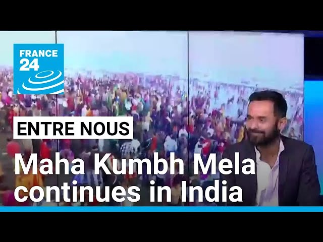 The show goes on: India’s Maha Kumbh Mela draw millions on auspicious date • FRANCE 24 English