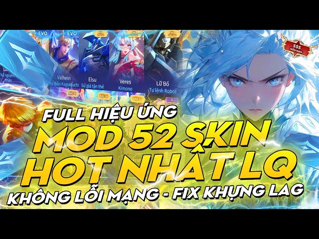 Hướng Dẫn Mod Skin Liên Quân Mùa 4 S23 Full Hiệu Ứng Mới Nhất | Mod Skin Pro - VER3