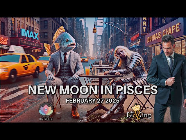 The Leo King New Moon in Pisces February 27 2025 Astrology/Tarot All Signs Horoscope - Venus RX