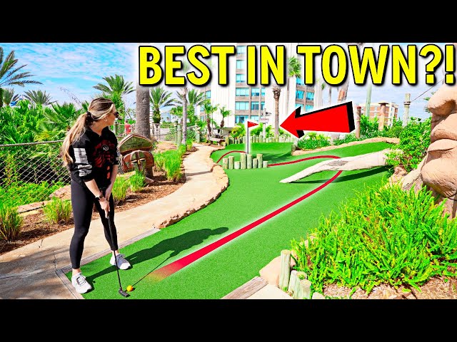 One of the BEST MinI Golf Courses in Orlando!