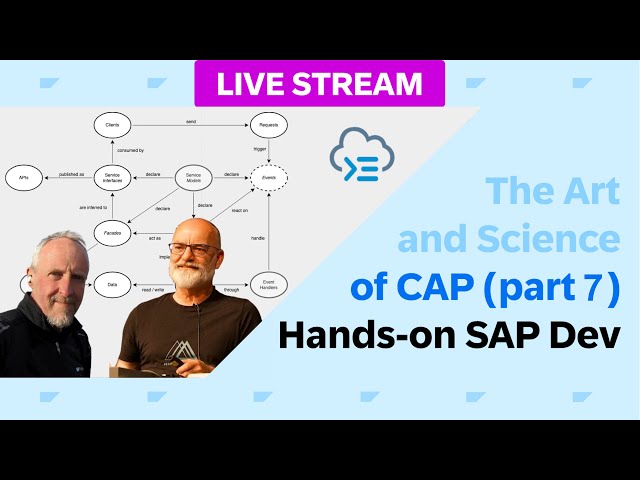 The Art and Science of CAP (part 7) with Daniel Hutzel (restart!)