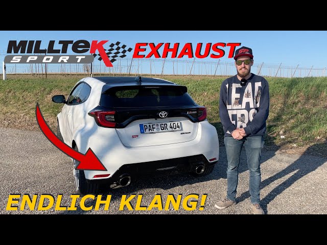 MILLTEK exhaust (street legal) | GR Yaris | michatronics