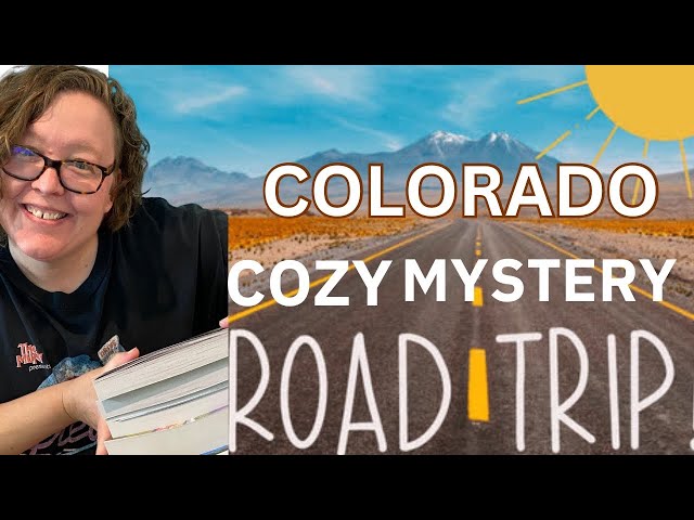 COZY MYSTERY books US Roadtrip: COLORADO! #cozymystery #cozymysteries #books #cozies