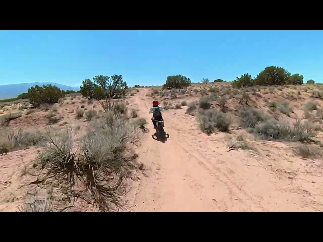 CRF150R & YZ450F cruising on single track. Deep Track Cassandra #2