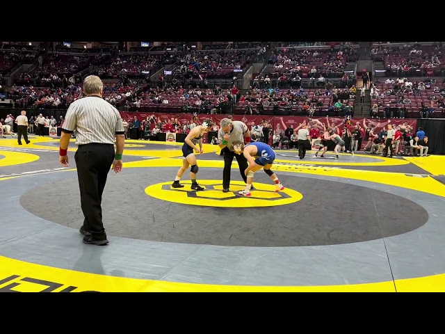 D2 132lbs Canaan Smith, Chillicothe vs Aric Criss, Louisville