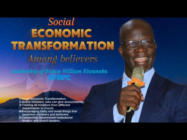 SOCIAL ECONOMIC TRANFORMATION AMONG BELIEVERS IN BORN AGAIN FAITH