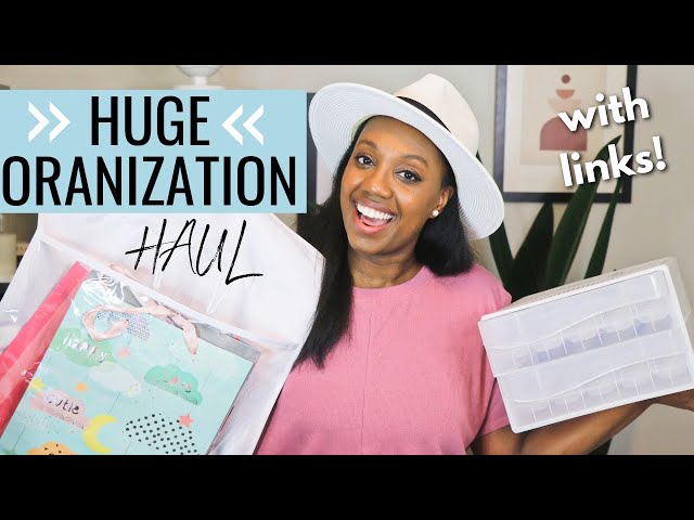 Amazon Organization Haul! | Home Organization Products for Every Space!