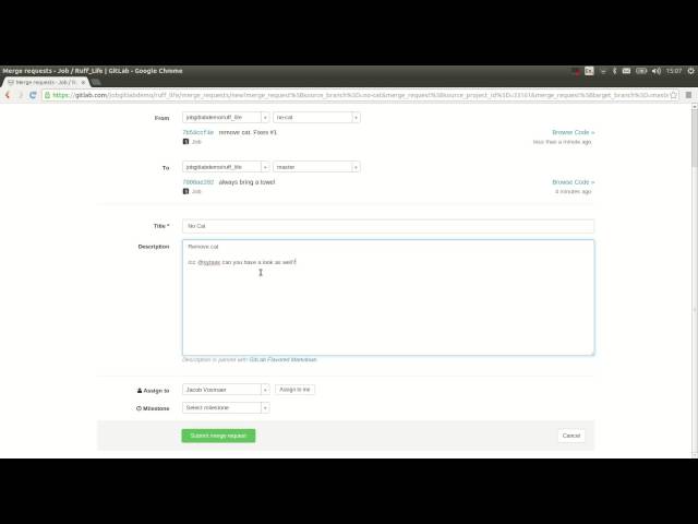 Issues, Merge Requests and Integrations in GitLab