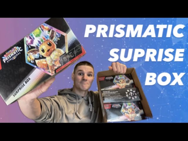 Prismatic evolutions suprise boxes are pretty cool!!