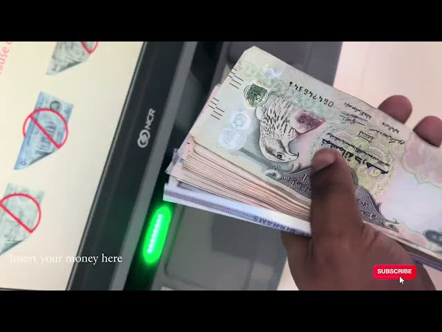 Cash deposit in ADCB ATM machine | only for beginners| 2025