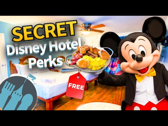 SECRET Disney Hotel Perks -- Free Food, Early Park Hours & More!