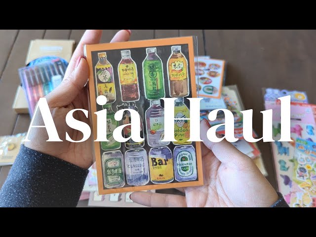 EVERYTHING I BOUGHT IN ASIA