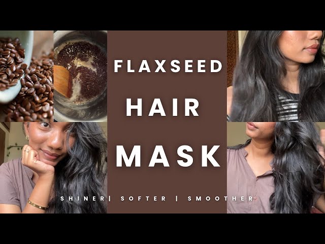 Flaxseed *HAIR Mask* | Natural hair container | benefits & how to use #hairmask