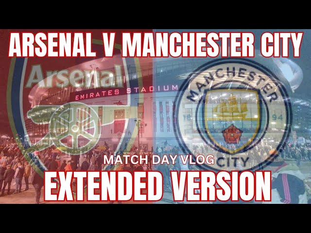 ARSENAL 5-1 MANCHESTER CITY | HUMBLED AT THE EMIRATES 🤫| MATCH DAY VLOG | EXTENDED VERSION. #swywtv