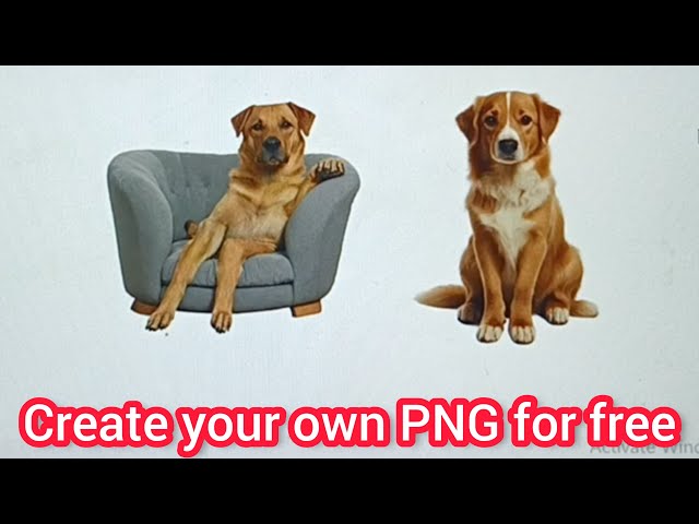 How to make your desired PNG for free in just 1 click?