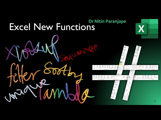 Learn Excel new functions 2021 - Lambda, Unique, Let, Dynamic Arrays, ArrayToText and more