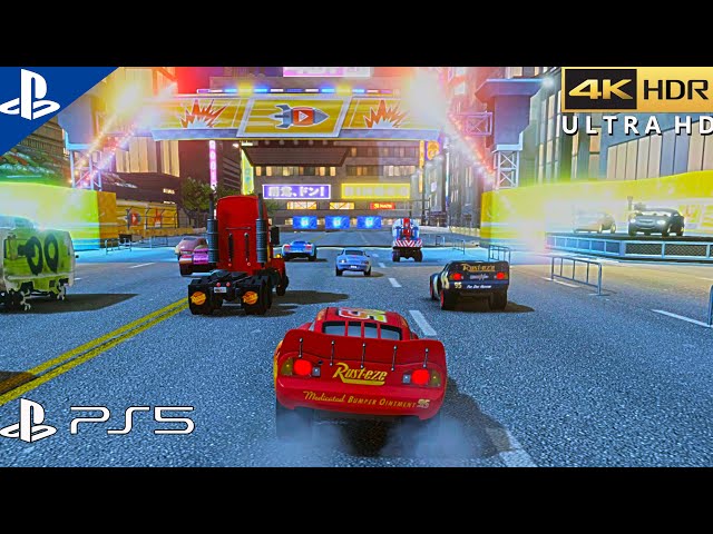 (PS5) Cars 3: Driven to Win | Realistic ULTRA Graphics Gameplay [4K 60FPS HDR]