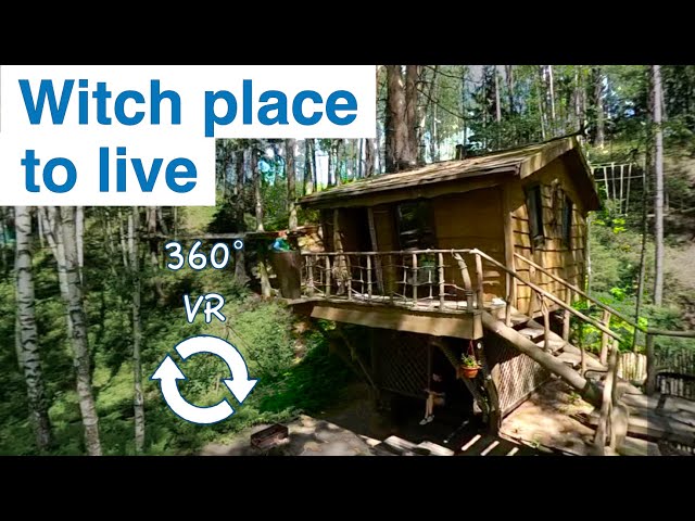 Witch house in 360 VR