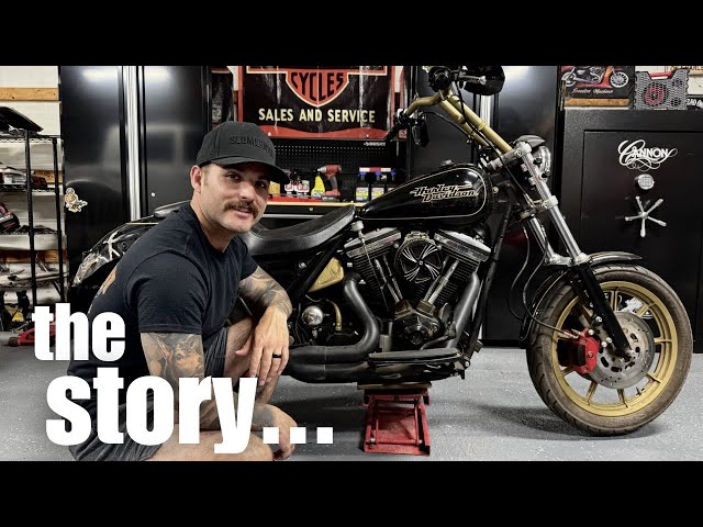 This Bike Killed My Dad. Now I’m Going to Rebuild It In His Honor || Harley Davidson FXR Build Ep. 1