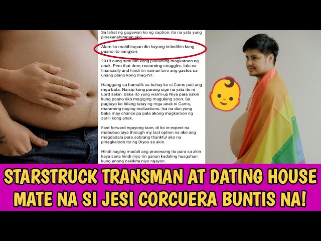 Transman na si Jesi Corcuera inanunsyo ang kanyang pagbubuntis! | TeamBaL