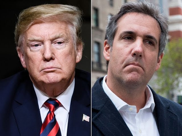 Trump claimed that his former lawyer Michael Cohen "directly asked" him for a pardon