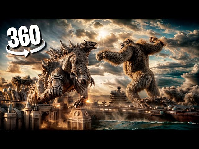 King Kong VS Godzilla: The Epic VR Roller Coaster Ride You Need To Experience!