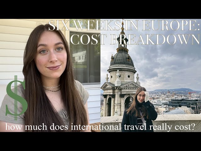 EUROPE TRIP 2023: total cost breakdown