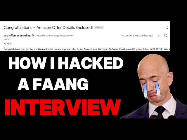 I used AI to pass my Amazon Interview (real footage)