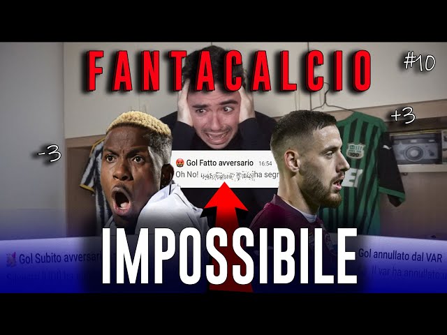 È IMPOSSIBILEEEEEEE! HO SUBITO GOL DA UNO *SVINCOLATO* NEL 90% DELLE LEGHE! IL MIO FANTACALCIO EP.10