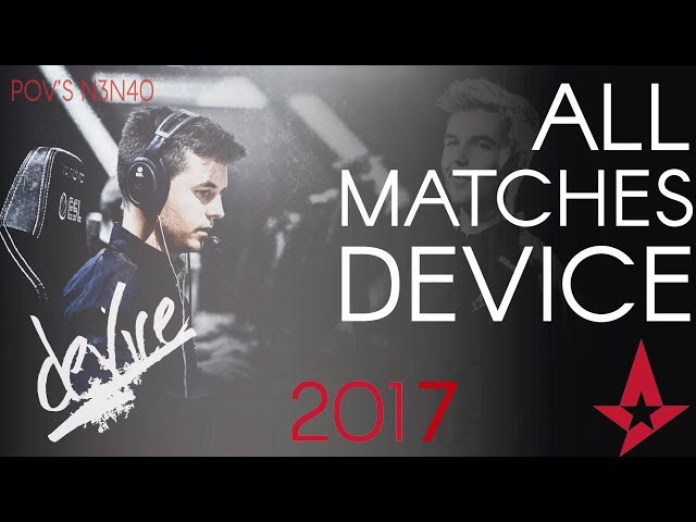 POV DEVICE Astralis x Heroic Train IEM Katowice 2017 SEMI-FINAL 16x12 WIN MAP 1