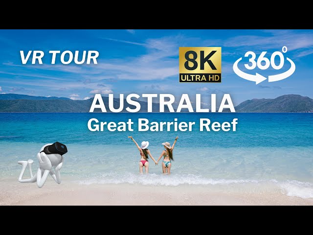 【360°VR】Great Barrier Reef / Fitzroy Island Australia - Virtual Nature Relaxation 8K Video