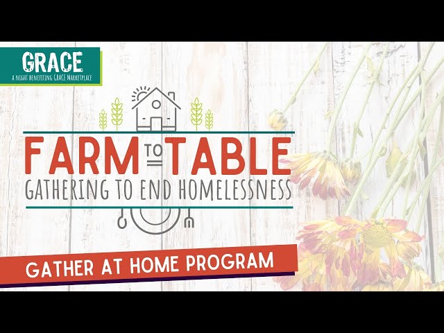 Farm to Table Gather at Home Program GRACE Marketplace