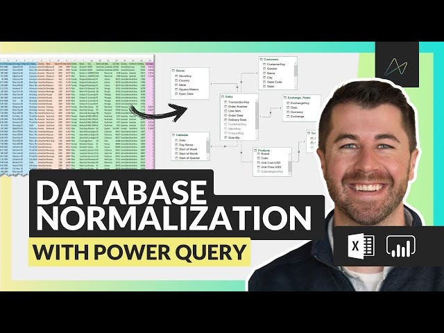 Database Normalization for Beginners | How to Normalize Data w/ Power Query (full tutorial!)