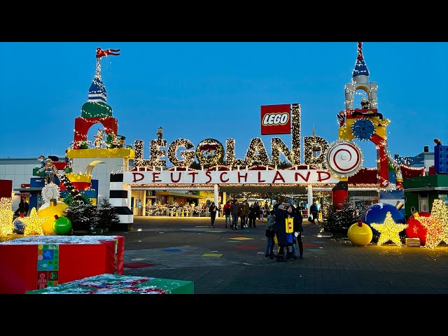 360° LEGOLand Christmas Market -  WinterWonder WeihnachtsMarkt | 2024 | Walking Tour, Original sound