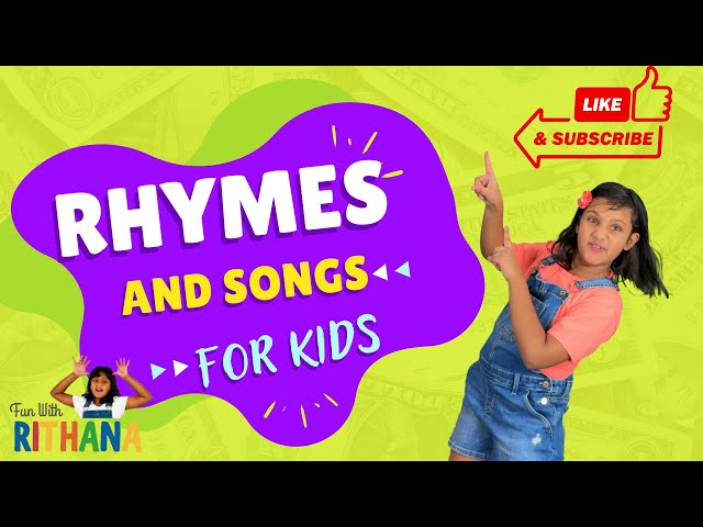 Fun Rhymes & ABC Song for Kids | Educational Songs & Nursery Rhymes | FunWithRithana